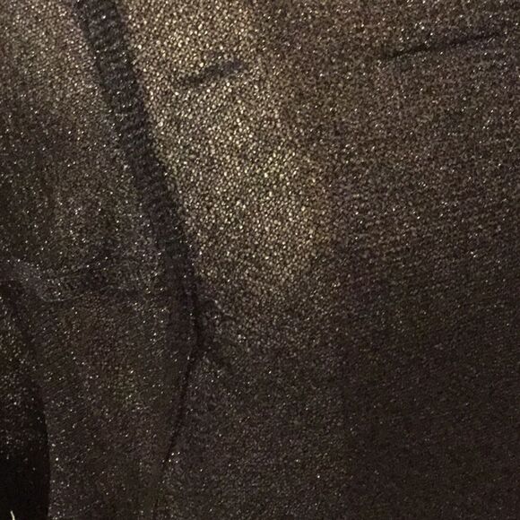 Vince sparkle sweater tunic top lurex black Small - Picture 2 of 7